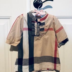 Girls Boutique Plaid Nova Tunic Shirt 3T